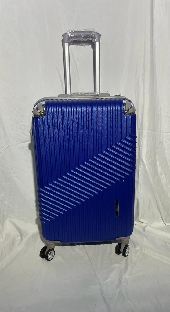 Maleta Fibra 01 Med 4 Azul Rey