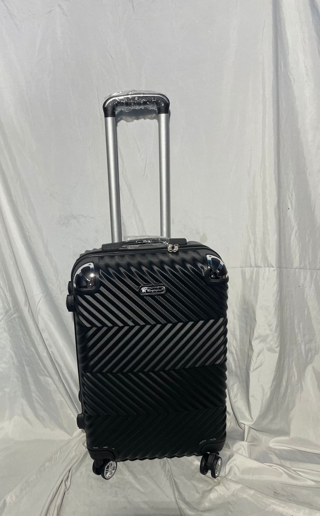 Maleta Fibra 20 Med 1 Negro