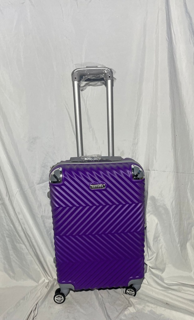 Maleta Fibra 20 Med 1 Morado