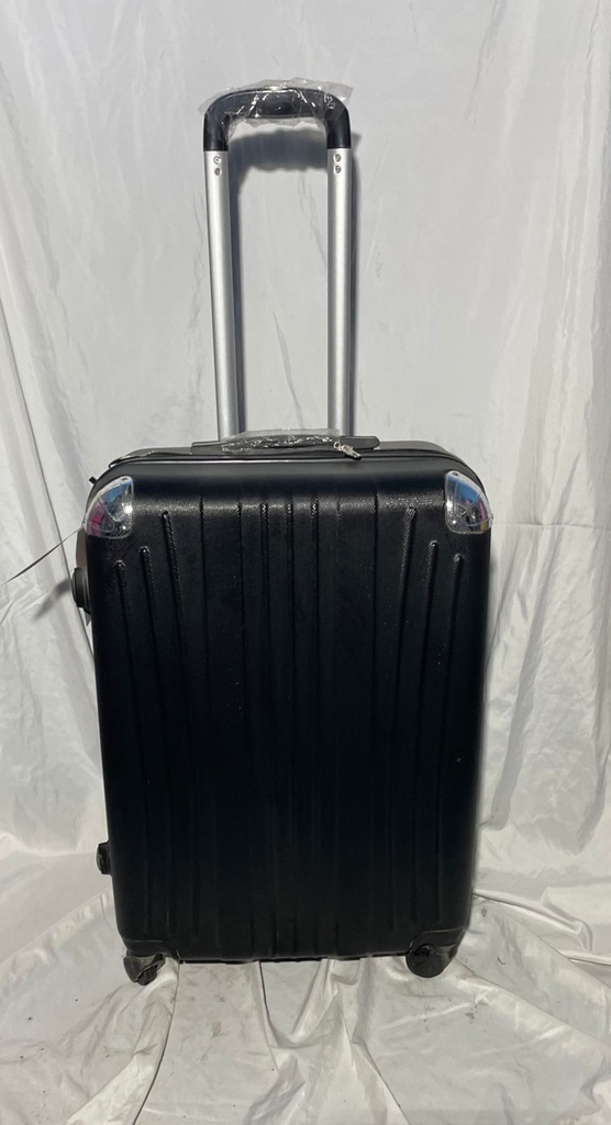 Maleta Fibra 36 Med 3 Negro