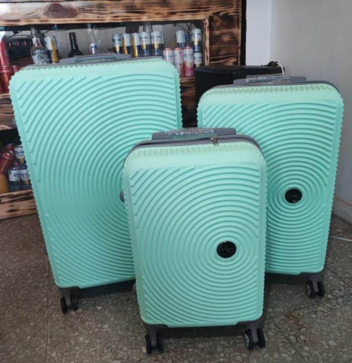 Maleta Fibra 05 Med 4 Verde Menta