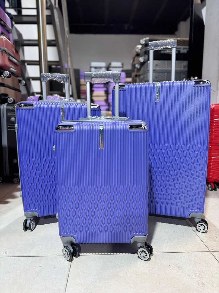 Maleta Fibra 19 Grand 4 Lila