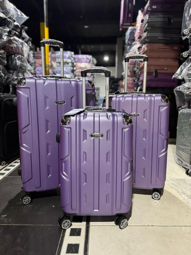 Maleta Fibra 02 Grand 4 Morado