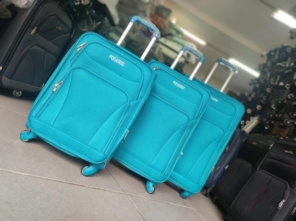 Maleta Lona Fina 200 Peq Aguamarina