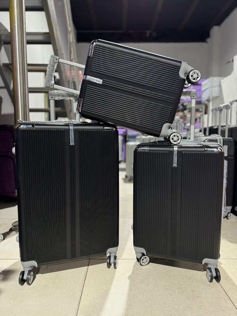 Maleta Fibra 18 Peq 2 Negro