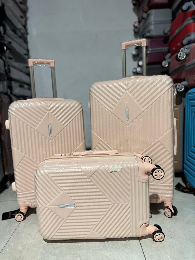 Maleta Fibra 29 Grand 3 Crema