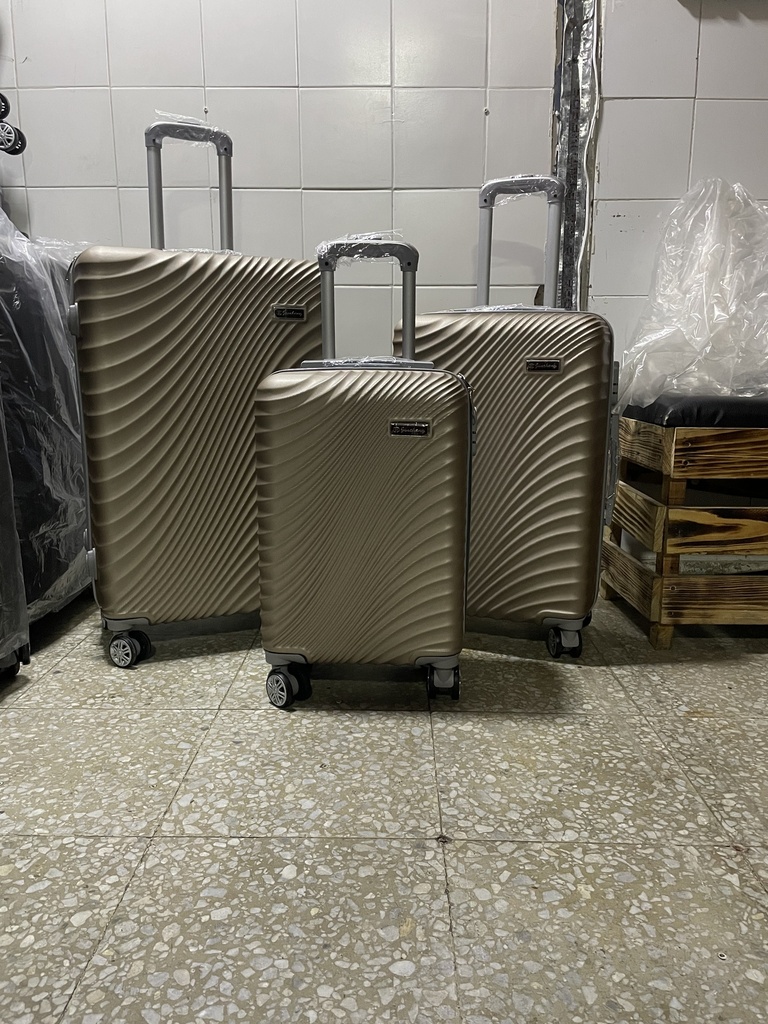 Maleta Fibra 52 Med 2 Ocre