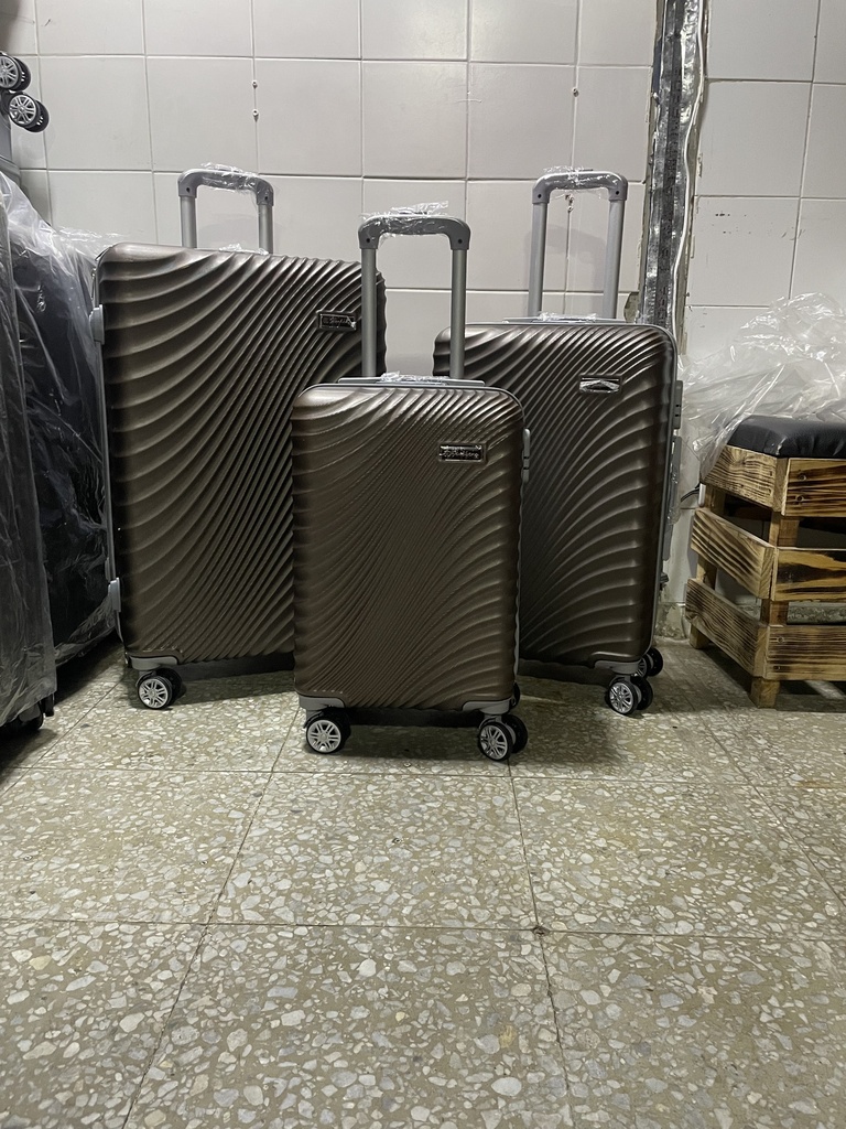Maleta Fibra 52 Med 2 Café