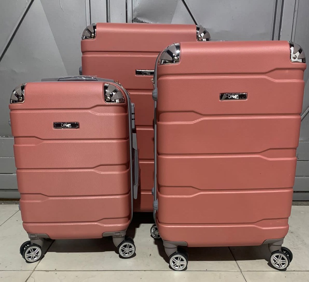 Maleta Fibra 16 Grand 1 Salmon