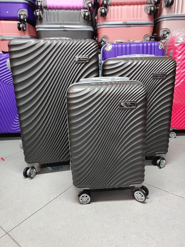 Maleta Fibra 52 Med 2 Gris Oscuro