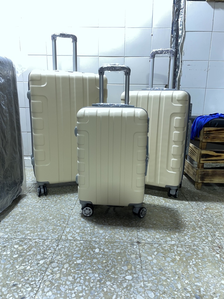 Maleta Fibra 53 Grand 3 Crema