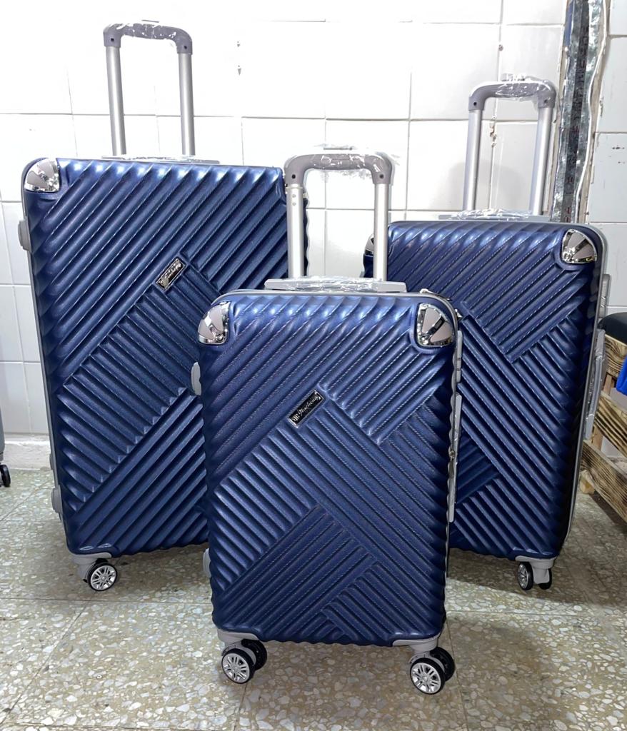 Maleta Fibra 54 Med 4 Azul Oscuro
