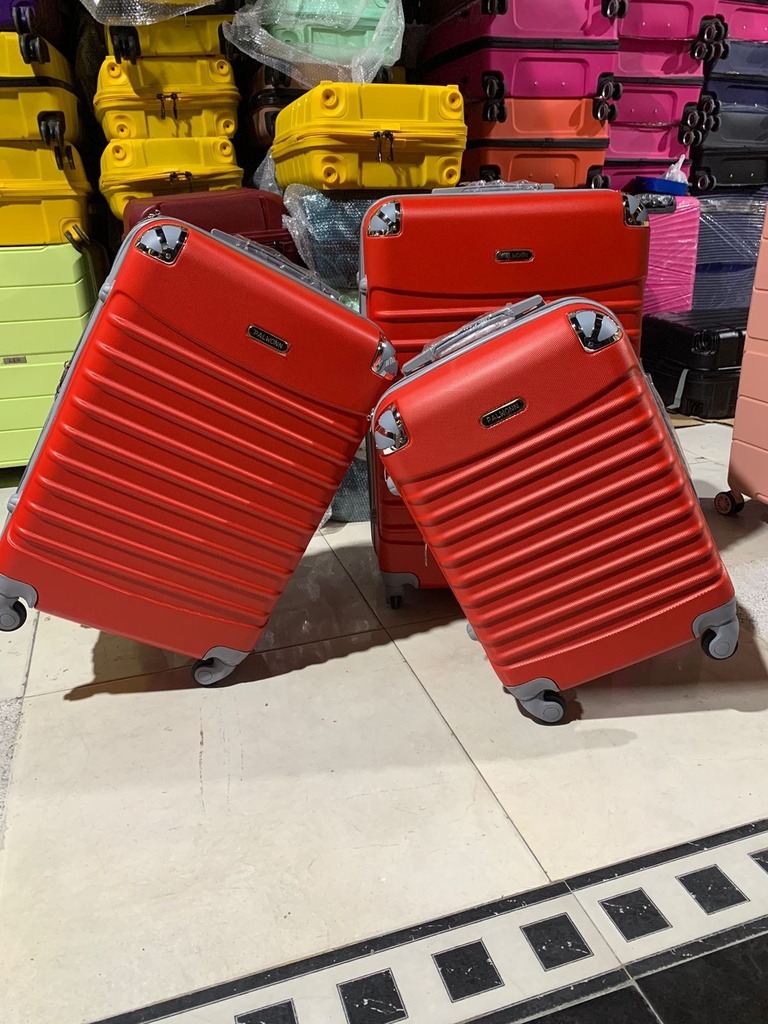 Maleta Fibra 04 Med 3 Rojo