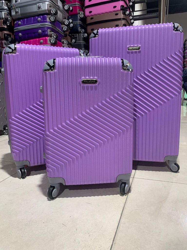 Maleta Fibra 01 Grand 4 Lila