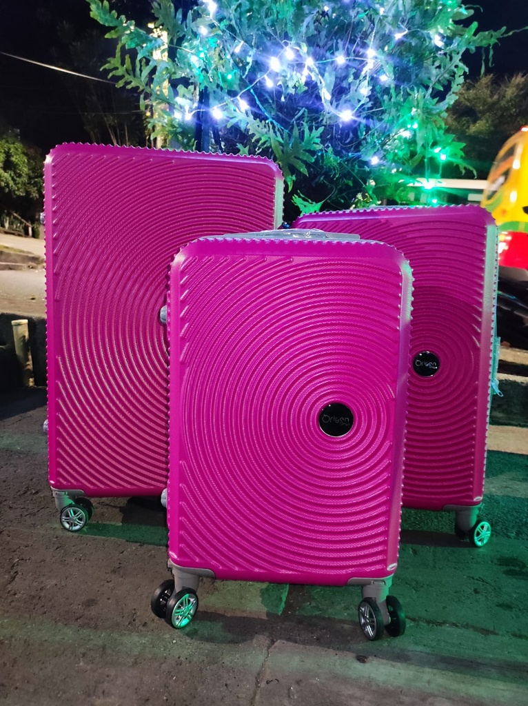 Maleta Fibra 05 Peq 1 Fucsia