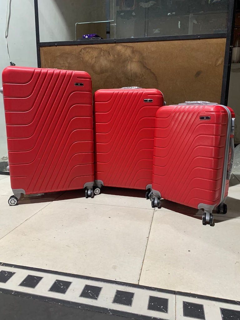 Maleta Fibra 61 Grand 4 Rojo