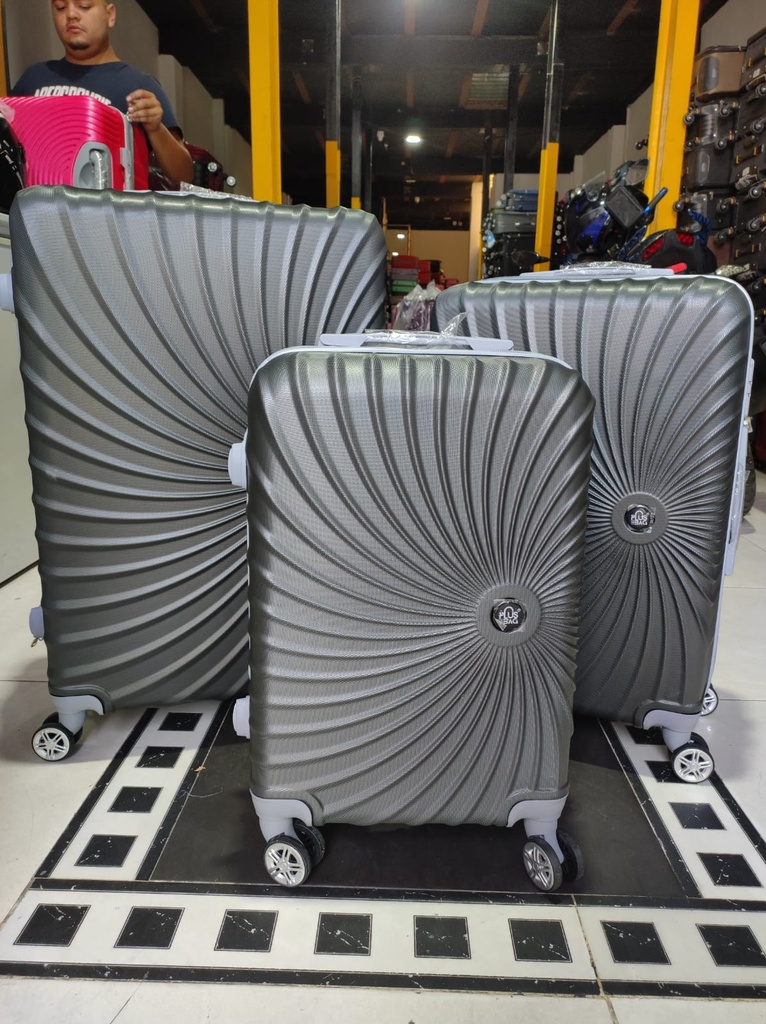 Maleta Fibra 75 Grand 4 Gris Oscuro