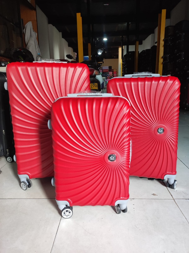 Maleta Fibra 75 Med 4 Rojo