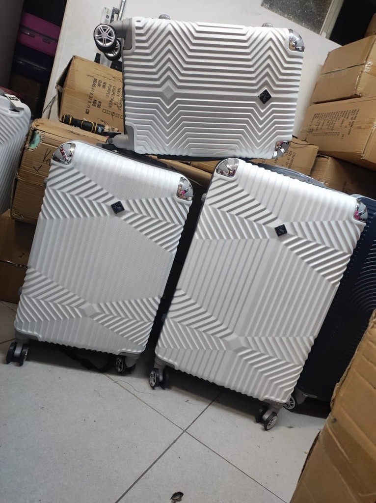 Maleta Fibra 80 Grand 3 Blanco