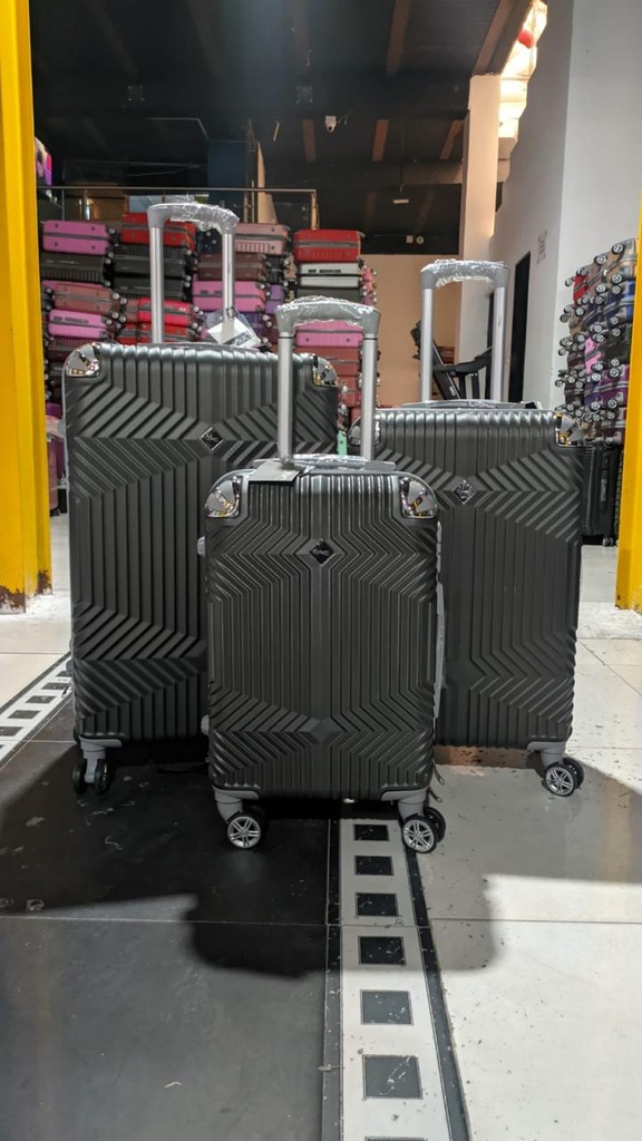 Maleta Fibra 80 Grand 1 Gris Oscuro