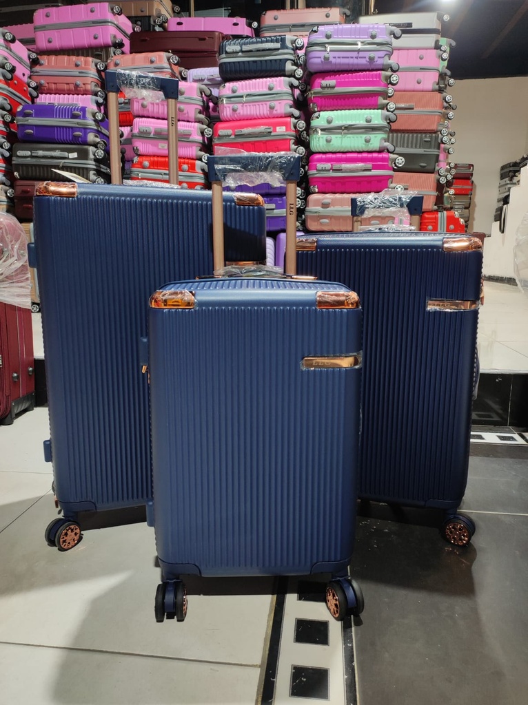 Maleta Fibra 81 Grand 3 Azul Oscuro