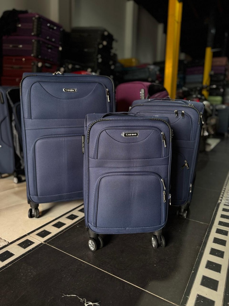 Maleta Lona Fina 207 Grand Azul Oscuro