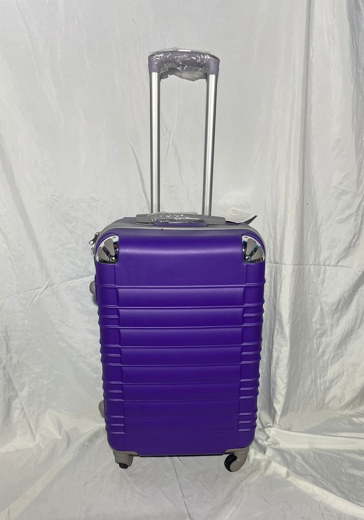 Maleta Fibra 06 Med 3 Morado
