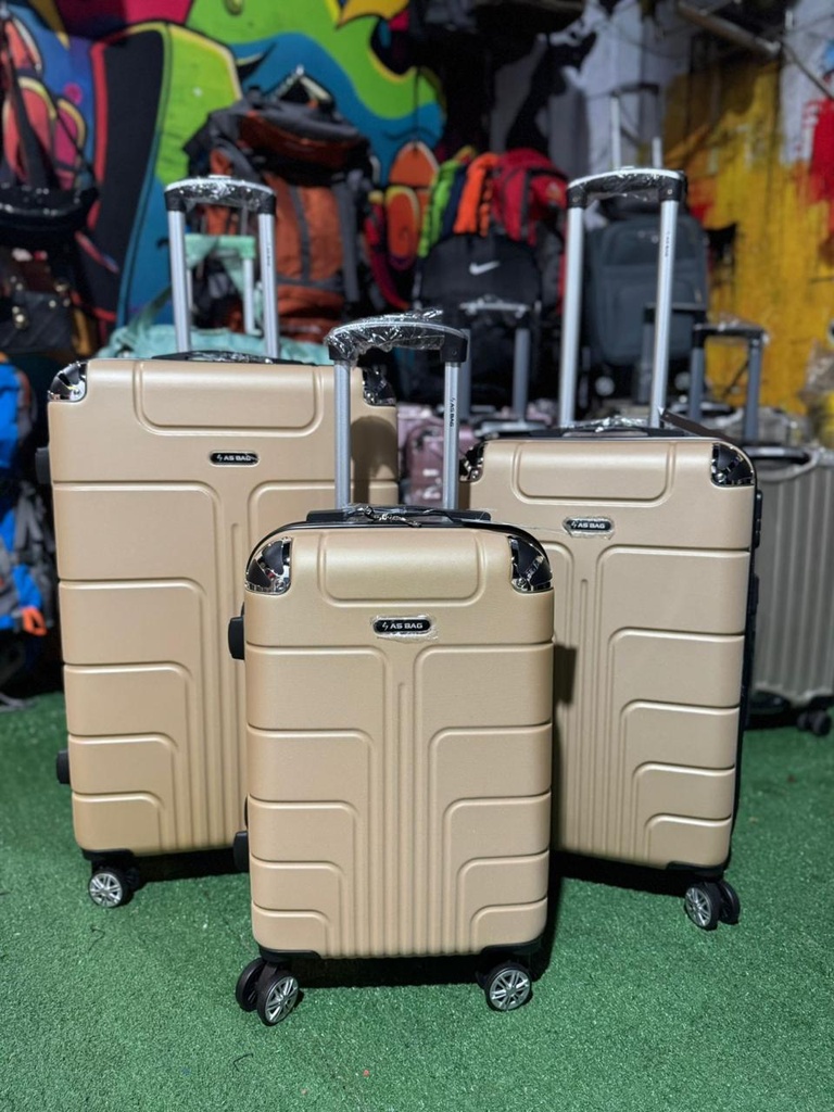 Maleta Fibra 08 Grand 2 Dorado