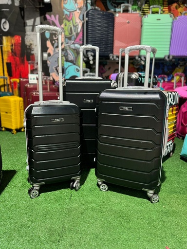 [Fib-26-Peq 3-Negro] Maleta Fibra 26 Peq 3 Negro