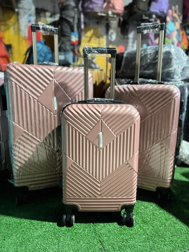 [Fib-29-Grand 3-Palo Ros] Maleta Fibra 29 Grand 3 Palo Rosa