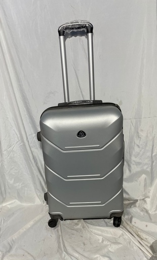 [Fib-35-Med 2-Gris Pla] Maleta Fibra 35 Med 2 Gris Plata