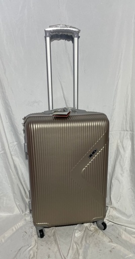 [Fib-45-Grand 3-Champaña] Maleta Fibra 45 Grand 3 Champaña