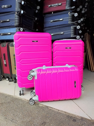 [Fib-26-Med 3-Fucsia] Maleta Fibra 26 Med 3 Fucsia