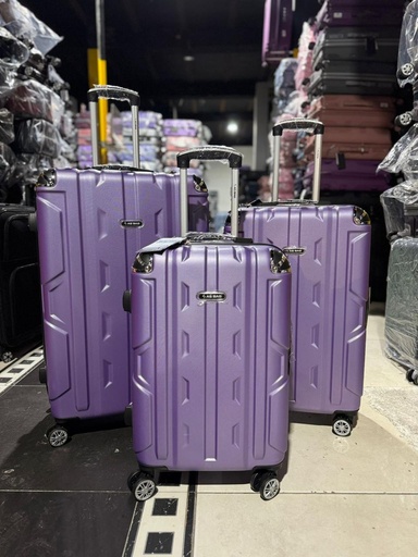 [Fib-02-Grand 4-Morado] Maleta Fibra 02 Grand 4 Morado