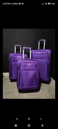 [Lon-200-Peq-Morado] Maleta Lona Fina 200 Peq Morado