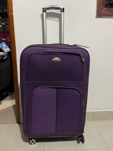 [Eco-203-Peq-Morado O] Maleta Economica 203 Peq Morado Oscuro