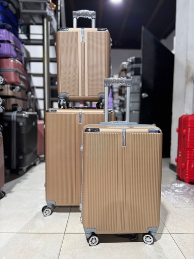 [Fib-18-Grand 2-Dorado] Maleta Fibra 18 Grand 2 Dorado