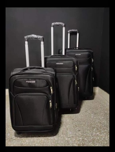[Lon-200-Grand-Negro] Maleta Lona Fina 200 Grand Negro