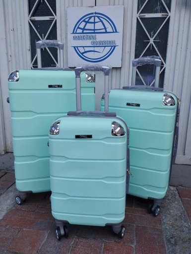 [Fib-16-Grand 2-Verde Me] Maleta Fibra 16 Grand 2 Verde Menta