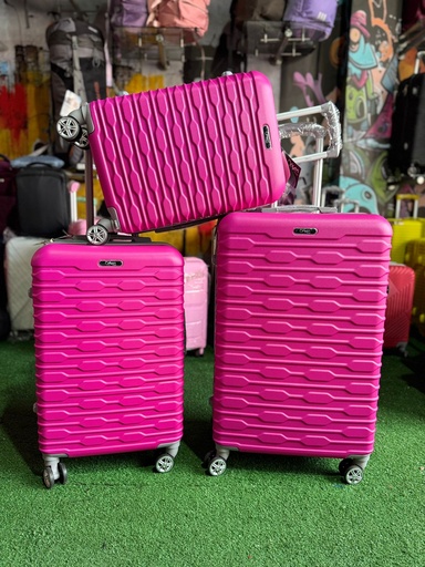 [Fib-60-Med 3-Fucsia] Maleta Fibra 60 Med 3 Fucsia