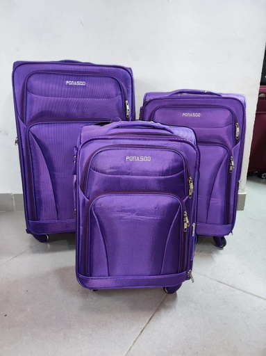 [Lon-200-Grand-Morado] Maleta Lona Fina 200 Grand Morado