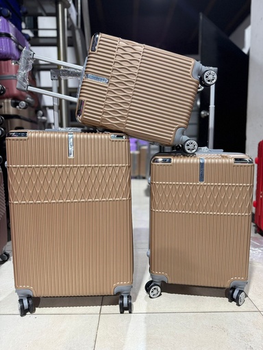 [Fib-10-Med 1-Dorado] Maleta Fibra 10 Med 1 Dorado