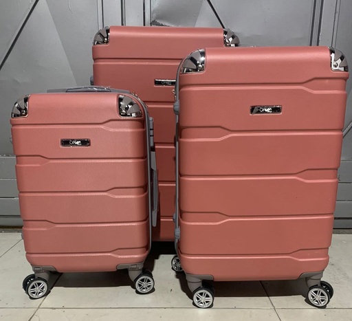 [Fib-16-Med 1-Salmon] Maleta Fibra 16 Med 2 Salmon