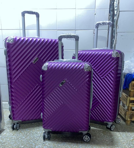 [Fib-54-Med 4-Morado O] Maleta Fibra 54 Med 4 Morado Oscuro