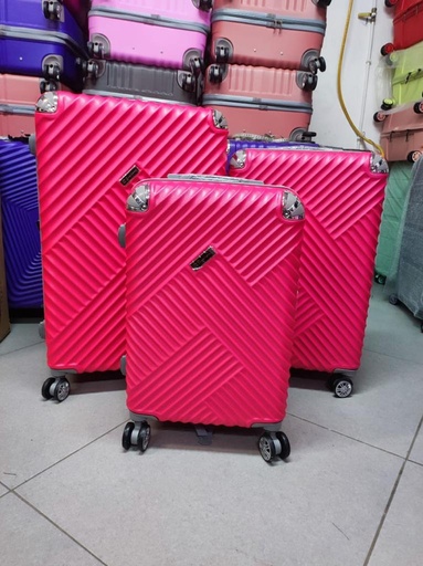 [Fib-54-Med 4-Fucsia] Maleta Fibra 54 Med 4 Fucsia