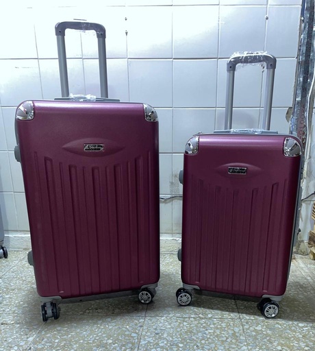 [Fib-55-Med 1-Vino Tin] Maleta Fibra 55 Med 1 Vino Tinto