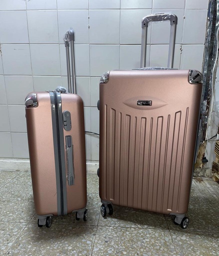 [Fib-55-Med 1-Oro Rosa] Maleta Fibra 55 Med 1 Oro Rosa