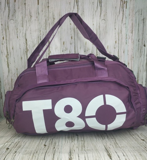[T80---Morado O] Morral T80   Morado Oscuro