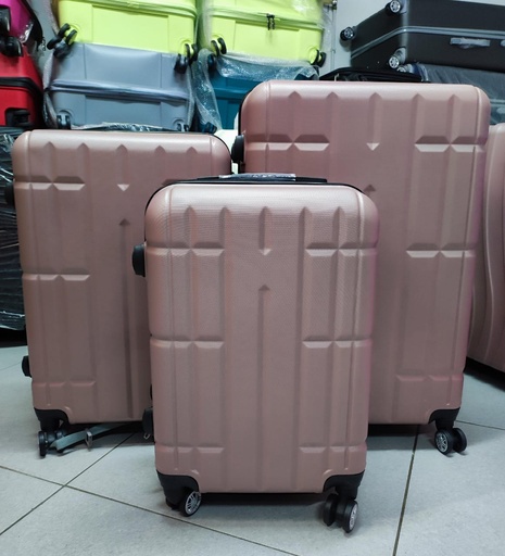 [Fib-56-Grand 4-Palo Ros] Maleta Fibra 56 Grand 4 Palo Rosa
