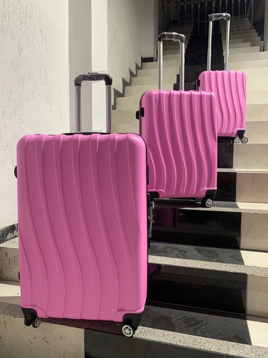 [Fib-57-Med 3-Rosado B] Maleta Fibra 57 Med 3 Rosado Bebe